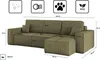Kaiser Möbel Ecksofa mit schlaffunktion und bettkasten, Produktbild-Vorschau 5