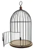 Dekokäfig "Gabbietta" aus Holz & Metall, braun, Vogelkäfig, Produktbild-Vorschau 5
