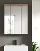 Bad Spiegelschrank "Willow" in Eiche, Badschrank 3-türig / Produktbild-Vorschau 4