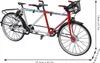 Bicykel model tandem 1/10 simulácia bicykel odnímateľný pre Náhľad obrázku produktu 4