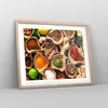 Gerahmtes Poster - Rahmen in heller Eiche - Küche Essen Produktbild-Vorschau 8