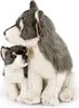 Lupo di peluche con cucciolo 27 cm ECO-FRIENDLY Anteprima dell’immagine prodotto 2