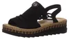 Rieker Damen Keilsandalette Sandale Modeschuh schwarz 40 Produktbild-Vorschau 81