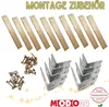 MODO24 Holzbock 5er Set, DIY Weihnachtsstern, Sägebock, Produktbild-Vorschau 4