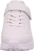 A front view of a white Skechers sneaker. Produktbild-Vorschau