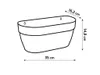 Blumenampel Elho Vibia Campana Kunststoff 35 x 16,2 x 14,8 Produktbild-Vorschau 6