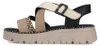 Rieker FSK Damen Sandalen Sandaletten beige 37 Produktbild-Vorschau 6