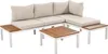 Merax Gartenlounge-Set aus Akazienholz, 3-tlg.Gartenmöbel Produktbild-Vorschau 9