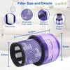 V11 Filter für Dyson, 3 Stück Ersatzfilter für Dyson V15 Produktbild-Vorschau 2