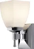 Elstead Shirebrook LED Wandleuchte G9 Chrom IP44 Produktbild-Vorschau 1