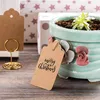 INF Etichette Regalo in Carta Kraft con Spago - 100 Pezzi Anteprima dell’immagine prodotto 2