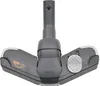 A close-up studio shot of a vacuum cleaner floor head. Produktbild-Vorschau
