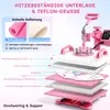 Presse à transfert 12x15, combinée avec 3 DTF, papier Voir les images du produit 2