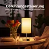 Nachttischlampe, Tischlampe mit USB A+C-Ladeanschlüssen, Produktbild-Vorschau 2