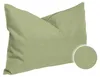 Kissenbezug 2er Set hellgrün 40x60 cm Struktur Leinenoptik Produktbild-Vorschau 2