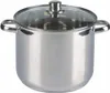 Edelstahl Universal Kochtopf Topf 10Ltr. Glasdeckel und Produktbild-Vorschau 1