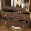 Vitrine mit 2 Schubladen und Flügeltüren aus Glas, Produktbild-Vorschau 4
