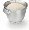 A stainless steel mixing bowl filled with dough, likely for a stand mixer. Anteprima dell’immagine prodotto