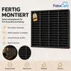 FabaHome MC Regal für 60 Kassetten, Holz Schwarz Produktbild-Vorschau 4