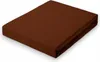 Spannbettlaken 120x200 Jersey Baumwolle Elastisch BRAUN Produktbild-Vorschau 3
