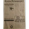 Vintage Backpapier Hamburgerpapier Einschlagpapier Zeitung Produktbild-Vorschau 4