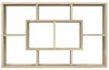 vidaXL Nástenná polica Sonoma Oak 85x16x52,5 cm odvodený Náhľad obrázku produktu 6