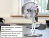 Unold STEEL FLEX Akku Ventilator 86705 | leise & kabellos – Produktbild-Vorschau 4