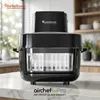 TurboTronic Heißluftfritteuse 6  L - AFG6 - 1600 W Glas Produktbild-Vorschau 9