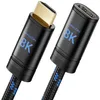 deleyCON 1m 8K HDMI 2.1 Verlängerungskabel - für TV, Produktbild-Vorschau 1