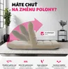 A floor chair displayed in different positions. Náhled obrázku produktu