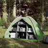 vidaXL Tente d'organisation de camping 9 compartiments Vert Voir les images du produit 2