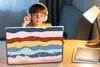 MuchoWow® Laptop Aufkleber Sticker Cover Design - Linien - Produktbild-Vorschau 3