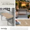 tectake® Esstisch Swansea Industrial Style 120 x 75 x 76 cm Produktbild-Vorschau 4