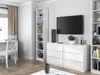 Topeshop W40 PAFOS BIA, Partikelbord, Partikelbord, Weiß, Produktbild-Vorschau 4