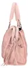 Elara Damen-Schultertasche aus echtem Wildleder Blau  Italy Produktbild-Vorschau 3