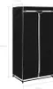 vidaXL Armadi 2 pezzi nero 75×50×160 cm Anteprima dell’immagine prodotto 11