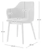 home24 Armlehnenstuhl - 2er-Set - Strukturstoff Produktbild-Vorschau 10
