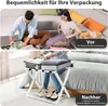 GOPLUS 2er Set Kofferständer klappbar, Gepäckablage aus Produktbild-Vorschau 5