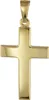 trendor 08610 Kreuz Anhänger für Damen und Herren 585 Gold Produktbild-Vorschau 1