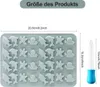 Silikon Süßigkeiten Formen, 4 PCS Bunte Gummibärchen Gelee Produktbild-Vorschau 3