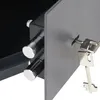 Möbeltresor mit einem Doppelbartschloss von HMF mit 31 cm Breite in Anthrazit Náhľad obrázku produktu