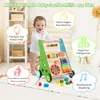 Drewniany chodzik dziecięcy COSTWAY, chodzik dziecięcy z Podgląd zdjęcia produktu 4