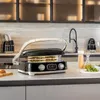 Smeg MGF01BLEU Multi-Grill, schwarz Produktbild-Vorschau 3