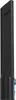 A black cordless vacuum cleaner attachment with a blue button is shown against a white background. Produktbild-Vorschau