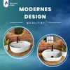 VBChome Umyvadlo 42 x 30 cm Keramické bílé oválné s otvorem Náhled obrázku produktu 7