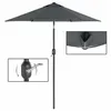 SONGMICS Sonnenschirm Ø210 cm UPF 50+ beidseitig um 30° Produktbild-Vorschau 3