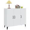 vidaXL Sideboard Blanc 90x34x80 cm Bois composite Voir les images du produit 4