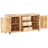 vidaXL Sideboard 151x40x75 cm Raues Akazienholz -  Produktbild-Vorschau 11