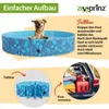 zooprinz Hundepool | 160 x 30 cm | faltbar | inklusive Produktbild-Vorschau 2