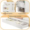 Collage of images showing different storage features of a bunk bed. Náhled obrázku produktu